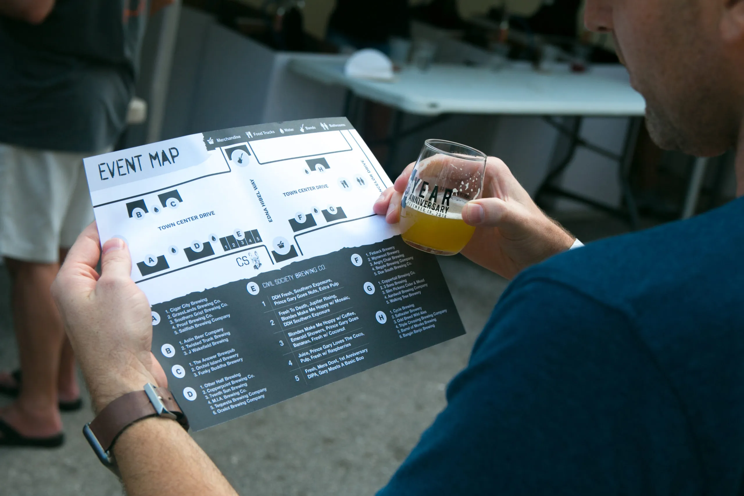 Civil Society Brewing Anniversary Design