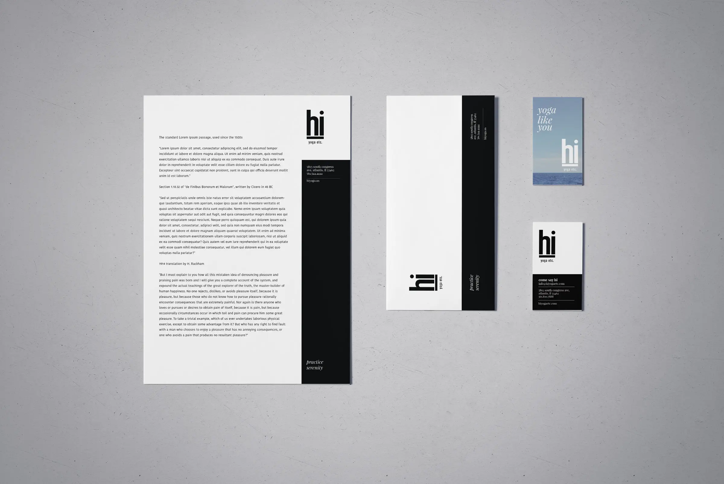 hi yoga stationary kit