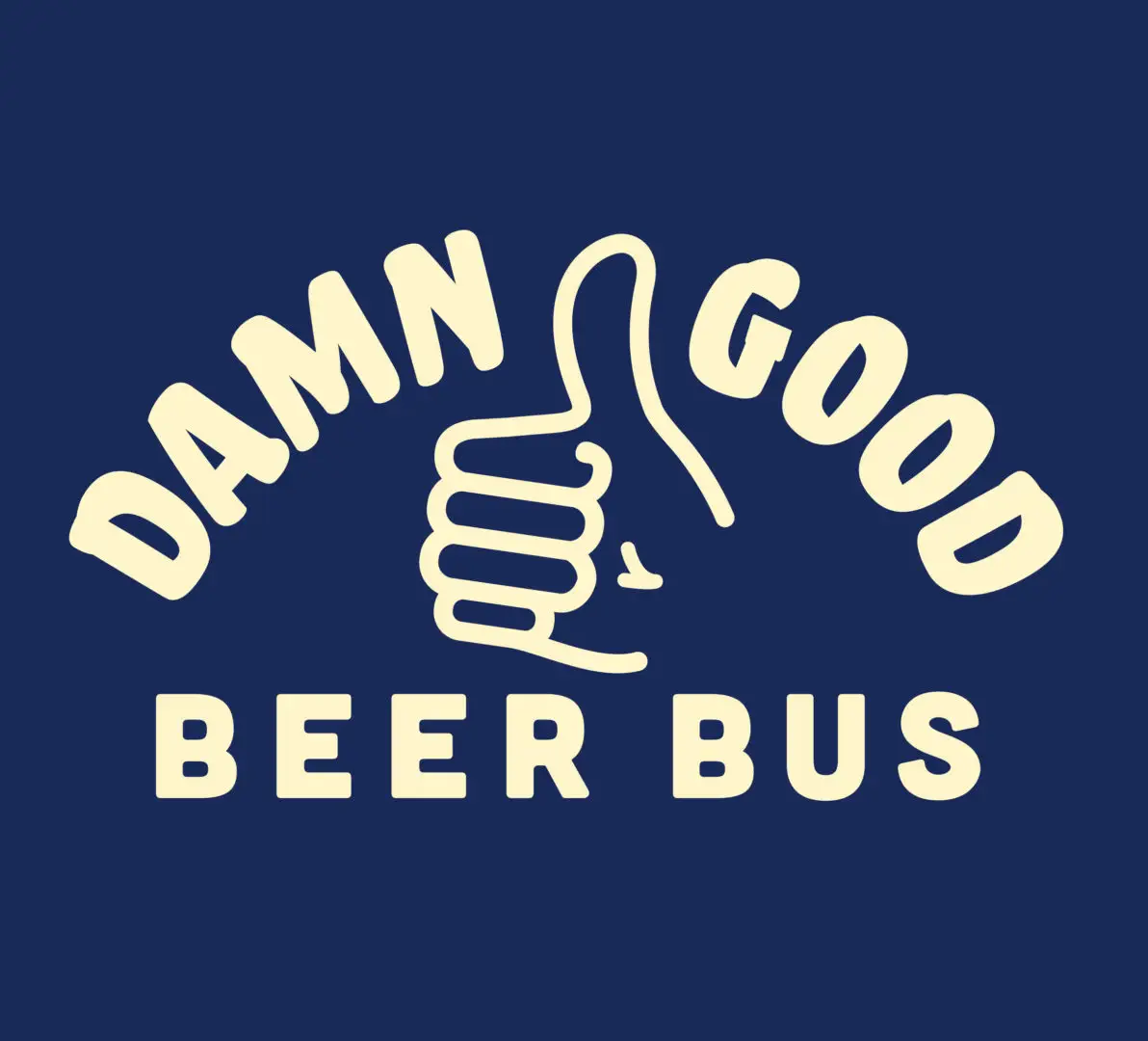 Damn Good Beer Bus Logo
