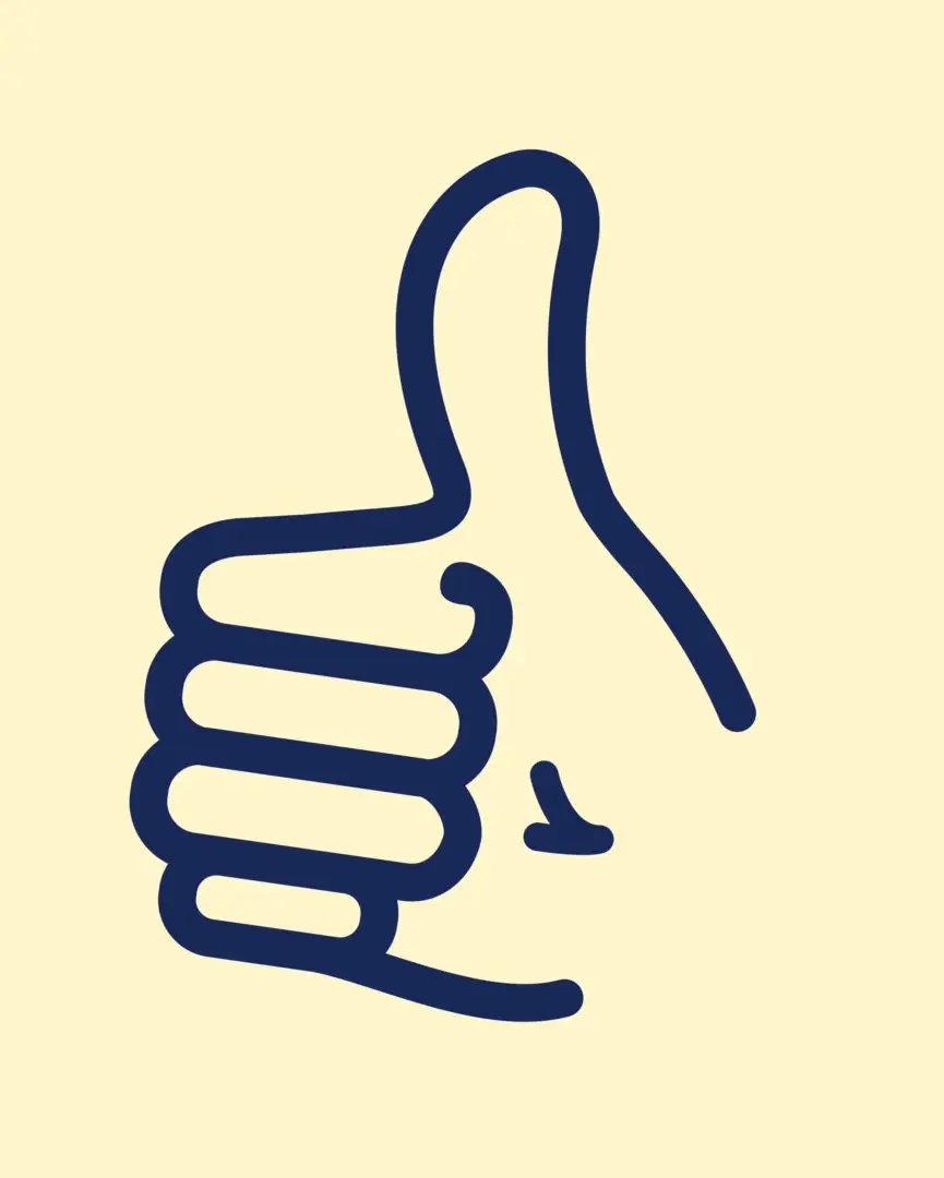 Thumbs Up Mark